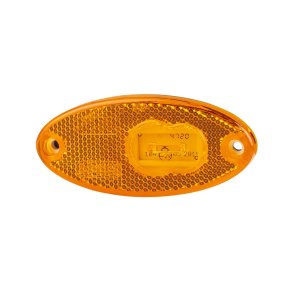 LED sidemarkeringslygte 12/24V GUL