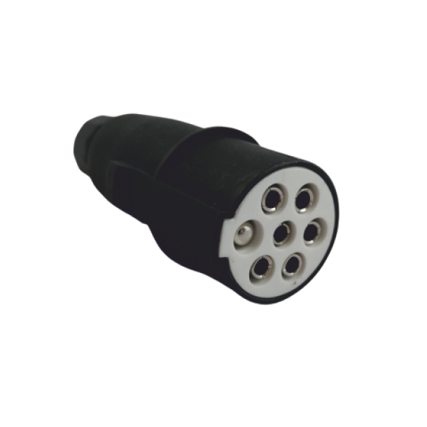 7P Stik type S, plast (ISO 3731)