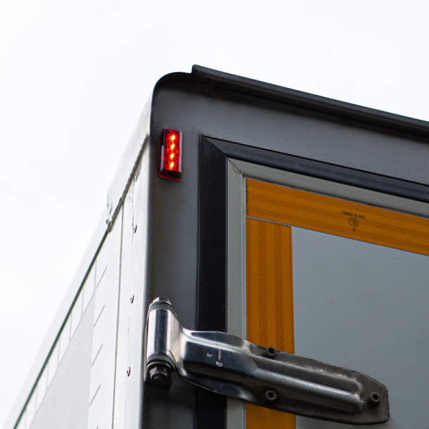 Markeringslygte, 12/24V, R�d