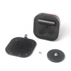 Trdlst baglygtest inkl. 7-pol sender og opladerst. 12V