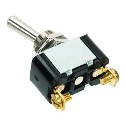 Vippekontakt On/Off 12V, 25A 29,5 x 16,5 x 55 mm