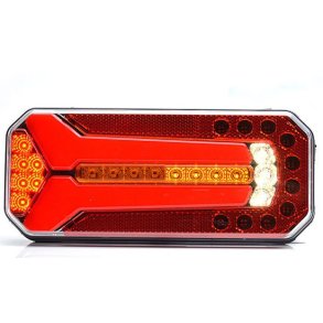 LED BAGLYGTE m/baklys 12/24V VE/H 2m kabel