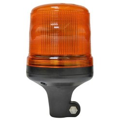 LED-Blink gul m. gult glas, stangmontering, 12-24V, R65, SAE