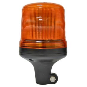 LED-Blink gul m. gult glas, stangmontering, 12-24V, R65, SAE