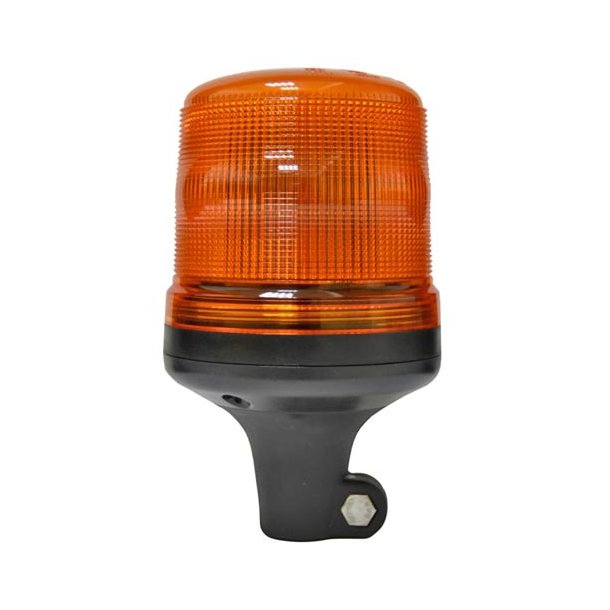 LED-Blink gul m. gult glas, stangmontering, 12-24V, R65, SAE