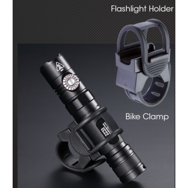 Styrholder til lommelygte. Passer til 1"" (25,4 mm) lygter.