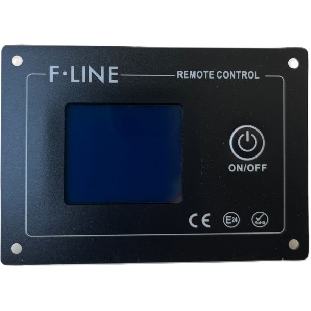 DC-AC Ren sinus inverter. 12V-230V, med ATS og lader, 2000 W (4000W Peak)