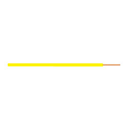 1X0,75 PVTAU Gul, Monteringsledning, 100 meter