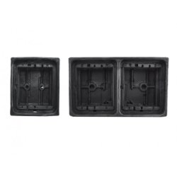 Gummihus for 'Norge-lygte', dobbelt