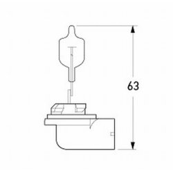 Halogen pre 886 12V 50W PGJ13