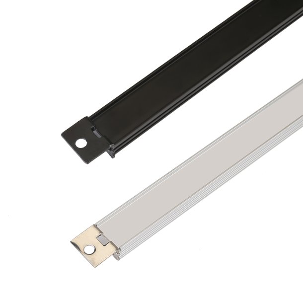 Interirlys LED, 12/24 v, 700 mm. 1,5 m kabel. IP66, 4500 Kelvin sort