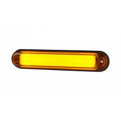Markeringslygte, SLIM, 12/24V, Gul