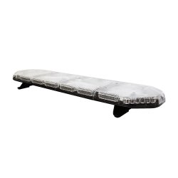 49" Legion, 12 Volt, R65, gul/bl, klar glas