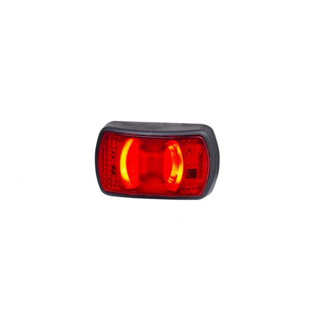Markeringslygte, 12/24V, Rd
