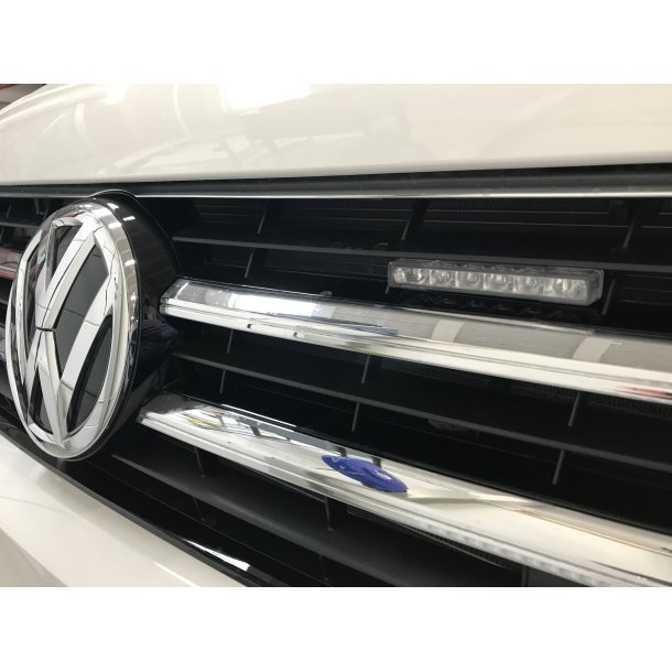 Flad/Smal supplerende 6-LED, 10-30 v. bl/klar, R65 Class II, natsnkning.