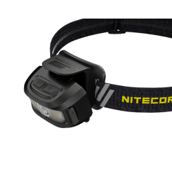 Genopladelig LED pandelygte, 460 lm, inkl. Batteri. Lades via USB stik i lampen.