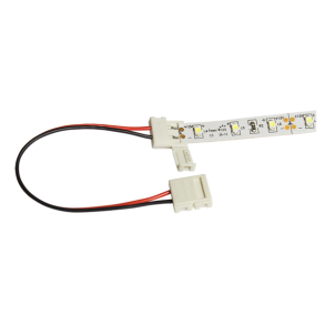 Connector: Til hjrner eller gennemlb til LED bnd, pose m/2 stk.