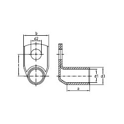 Pressekabelsko vinklet 16kv 8 (5 stk)