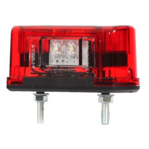 LED nummerpladelygte med pos. lys 12/24V