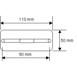 LED sidemarkeringslygte gul 9-36V