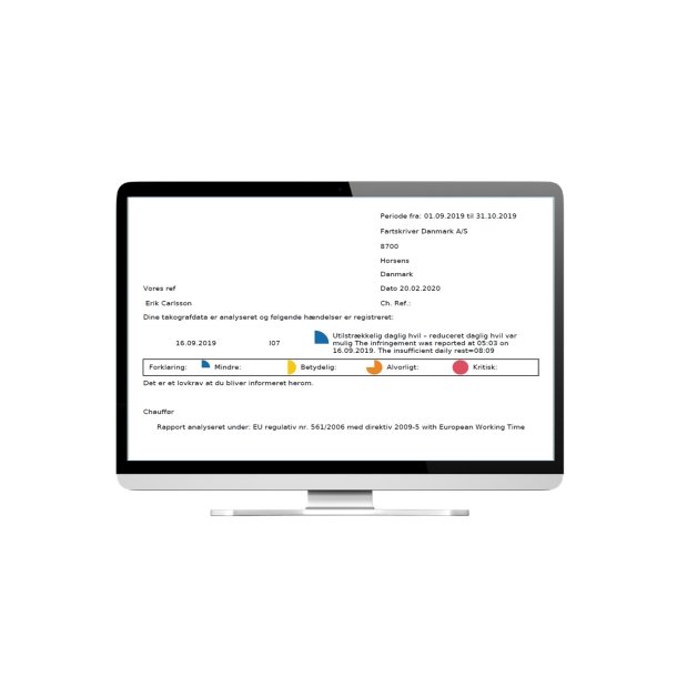 TIS-Web / VDO Fleet arkiverings- og analyse program i skyen